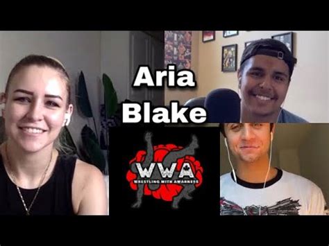 aria blake wrestling|Aria Blake Talks Taking Over Independent Wrestling.